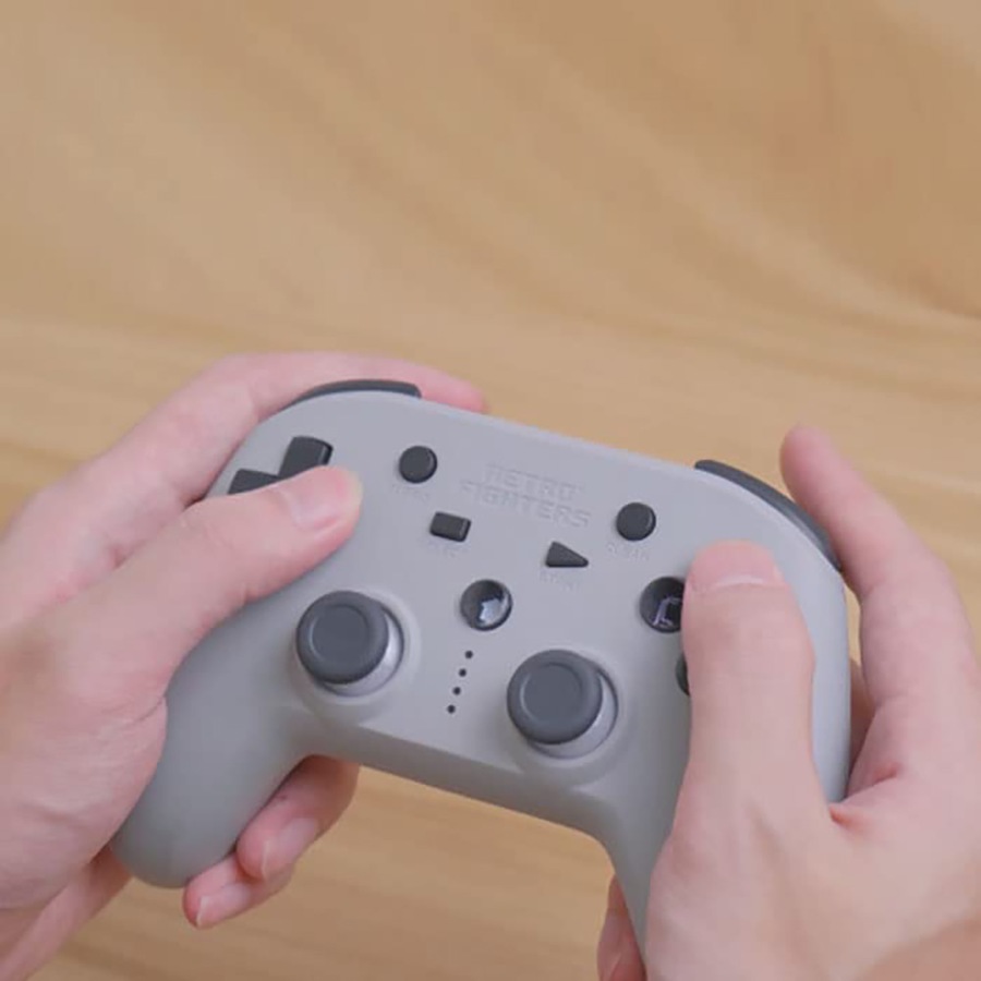 Retro-Fighters Defender Next-Gen PS1, PS2, PS3, PS Classic, Switch and PC Wireless Controller (Black)