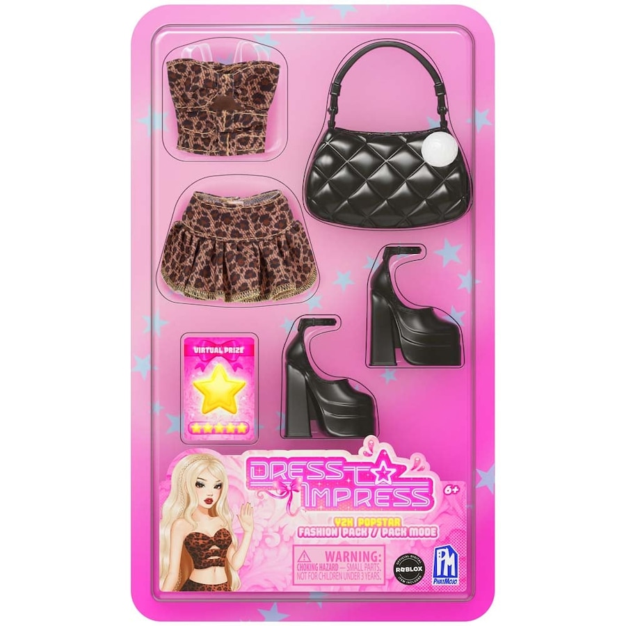 Roblox Dress to Impress Y2K Popstar Fashion Pack