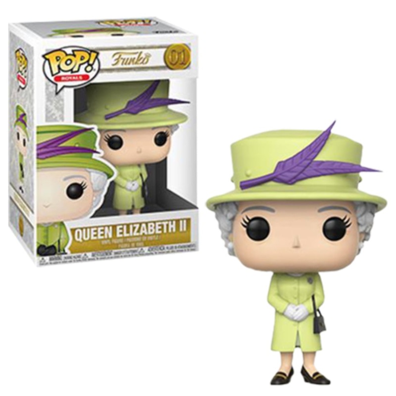 Buy Royal Family Queen Elizabeth II In Green Dress Funko POP! Vinyl ...