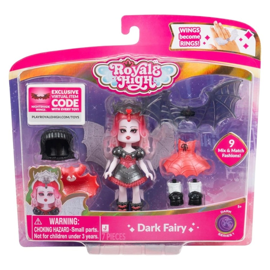 Royale High Dark Fairy S1 Deluxe Core Figure