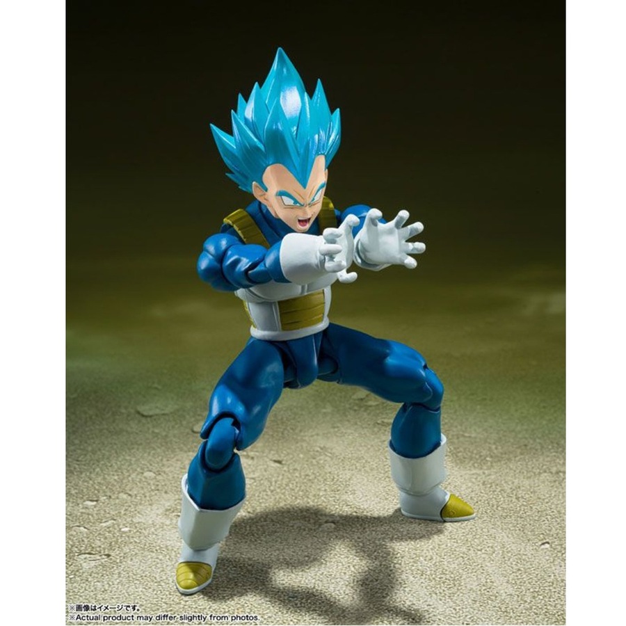 S.H. Figuarts Dragon Ball Super Super Saiyan God Super Saiyan Vegeta Unwavering Saiyan Pride Figure