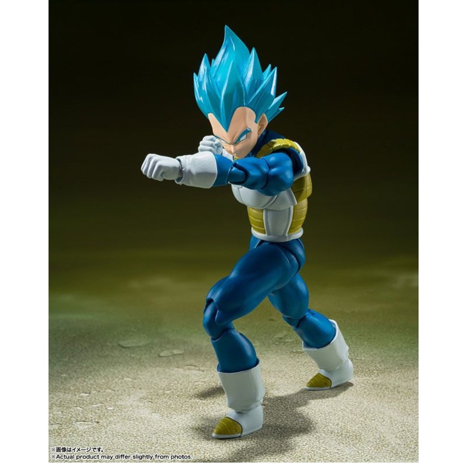 S.H. Figuarts Dragon Ball Super Super Saiyan God Super Saiyan Vegeta Unwavering Saiyan Pride Figure
