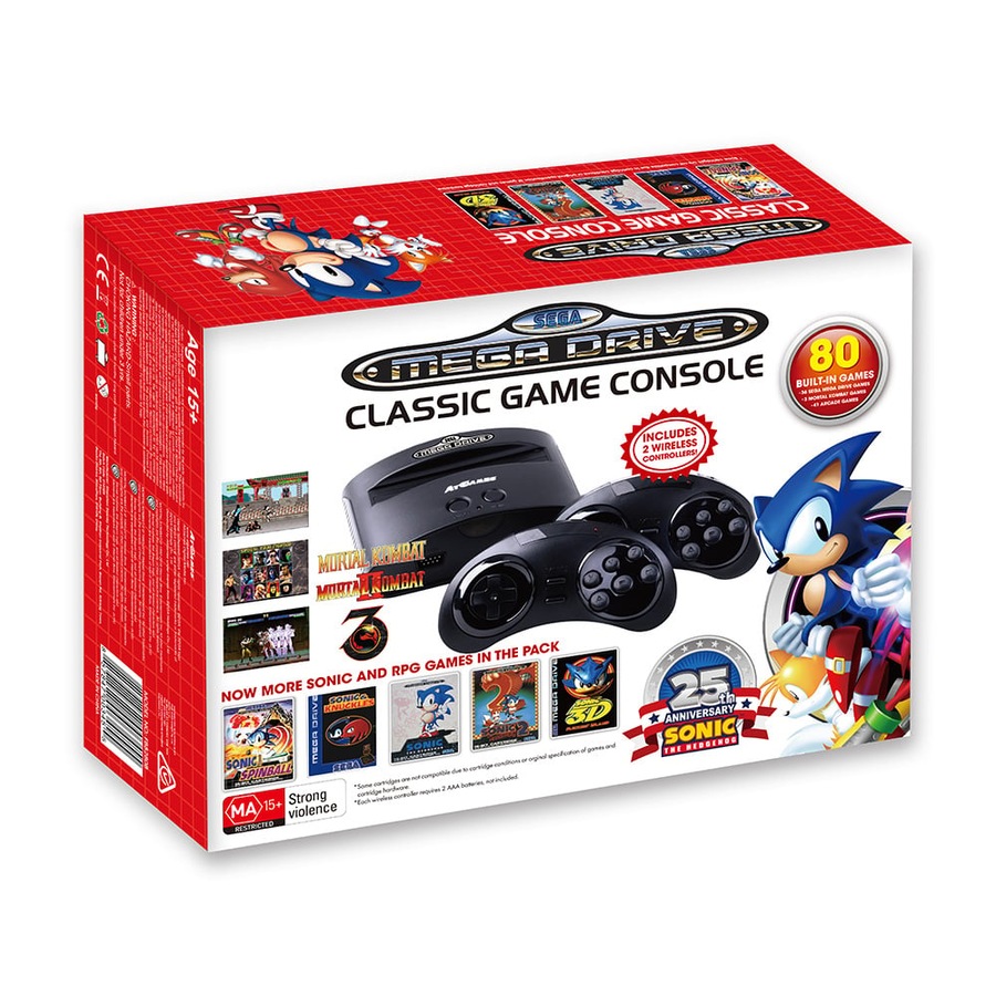 Sega Mega Drive Classic Game Console
