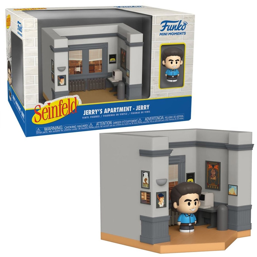 Seinfeld Jerry with Jerry's Apartment Mini Moment Funko POP! Vinyl