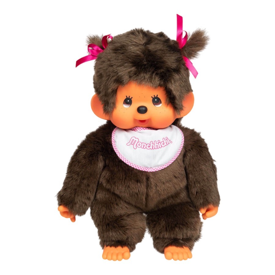 Sekiguchi Monchhichi Classic Girl Plush Doll