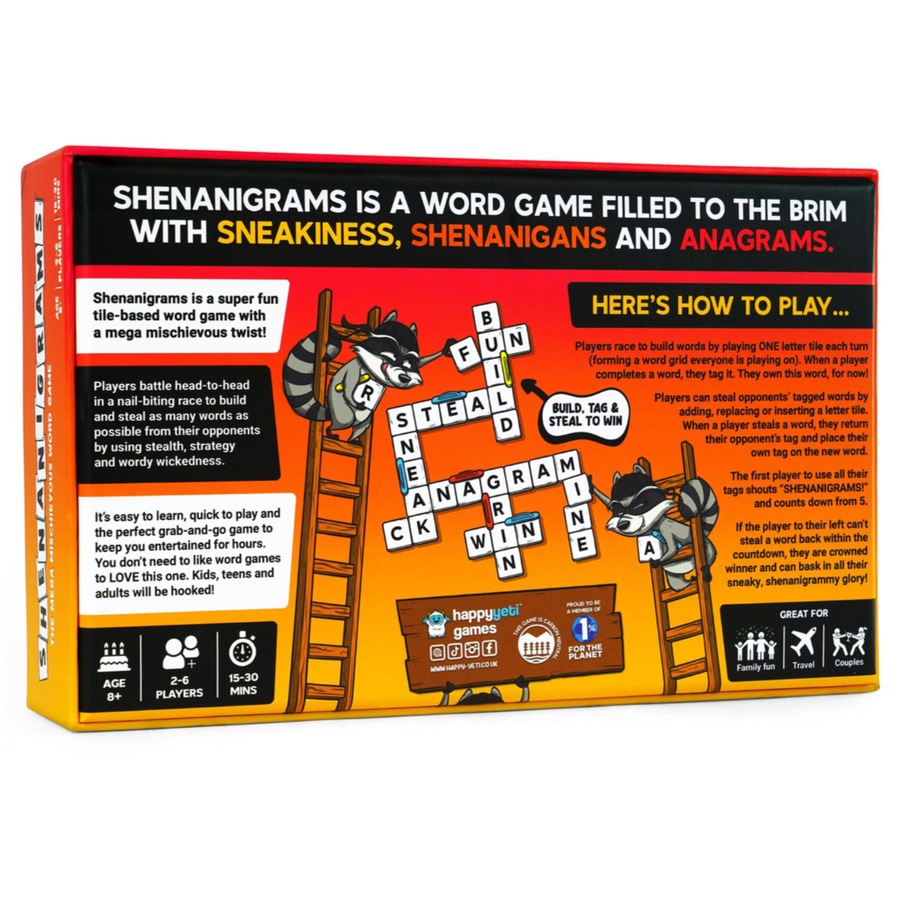 Shenanigrams Board Game