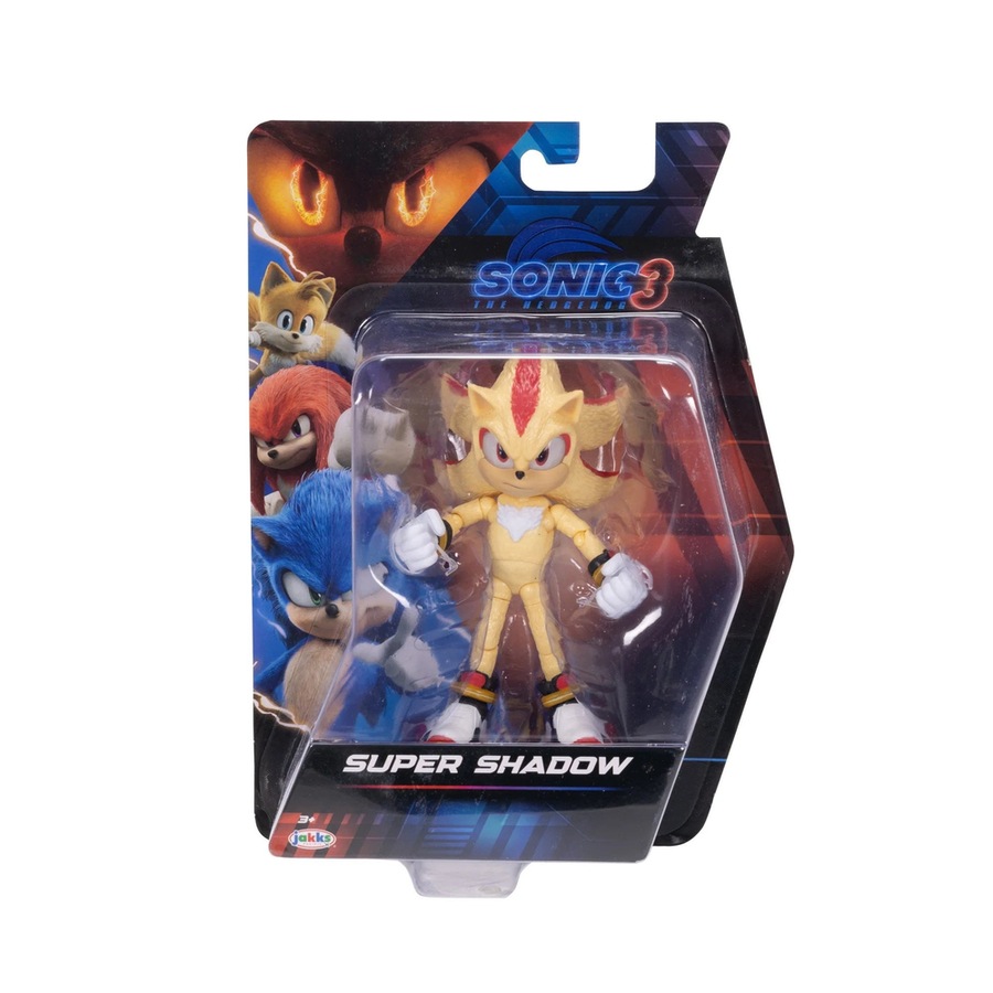 Sonic the Hedgehog 3 Movie Super Shadow Wave 3 5 inch Action Figure
