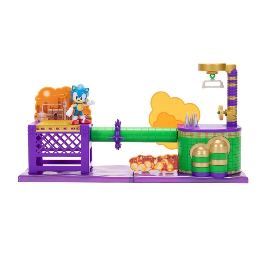 Sonic the Hedgehog Oil Ocean 2.5 inch Figure Playset