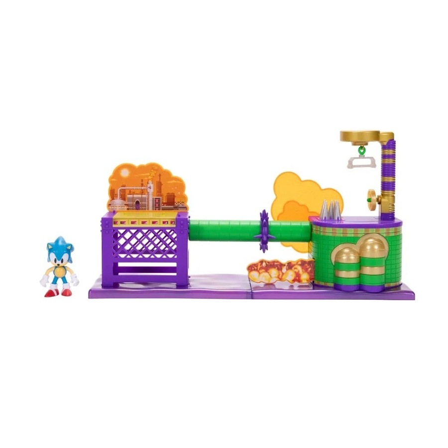 Sonic the Hedgehog Oil Ocean 2.5 inch Figure Playset