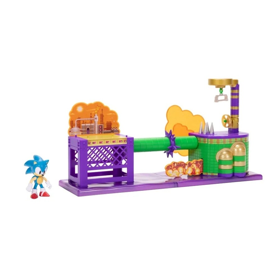 Sonic the Hedgehog Oil Ocean 2.5 inch Figure Playset