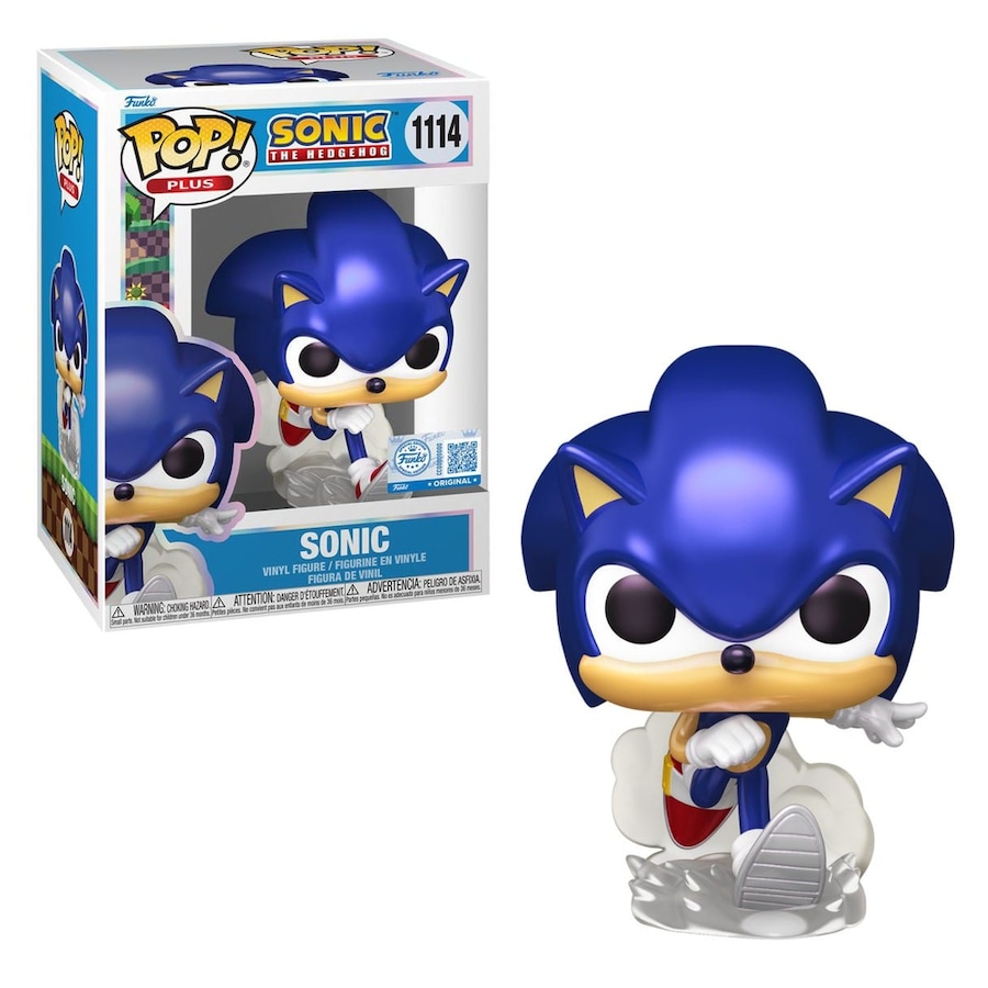 Sonic the Hedgehog Pearlescent Sonic POP! Plus Funko POP! Vinyl