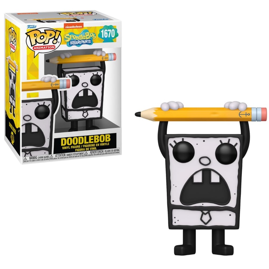 Spongebob Squarepants 25th Anniversary Doodlebob Funko POP! Vinyl