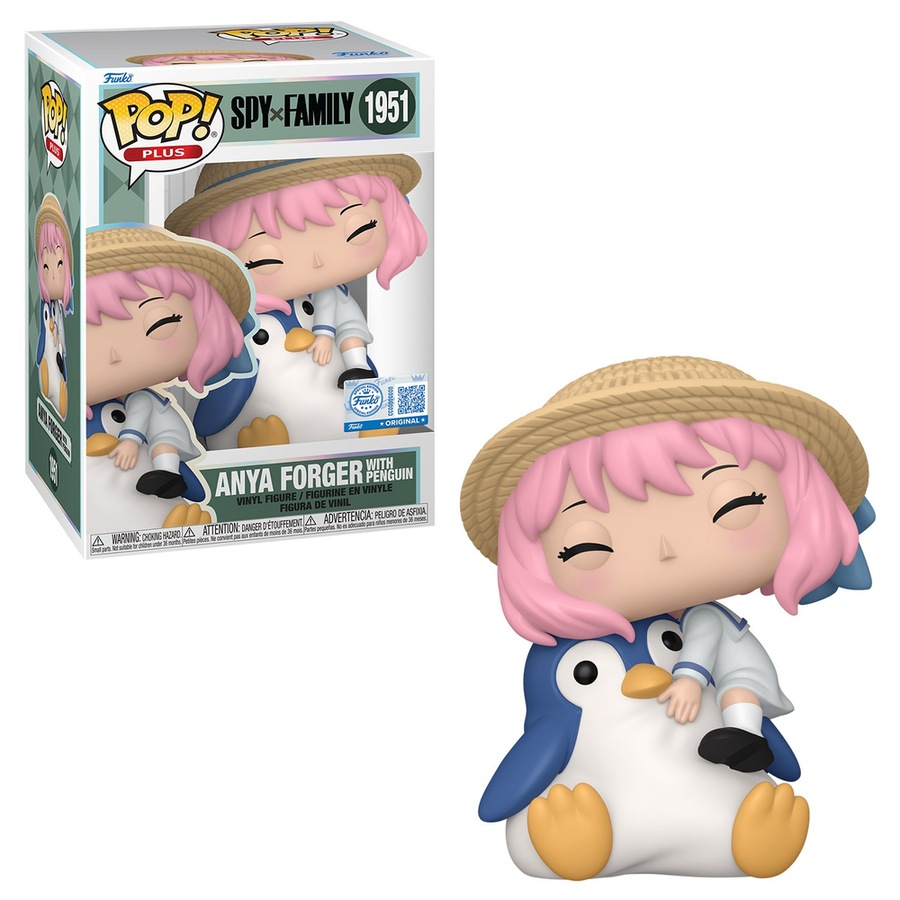 Spy X Family Anya Forger with Penguin Funko POP! Vinyl