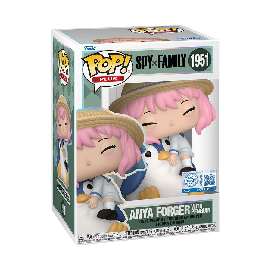 Spy X Family Anya Forger with Penguin Funko POP! Vinyl