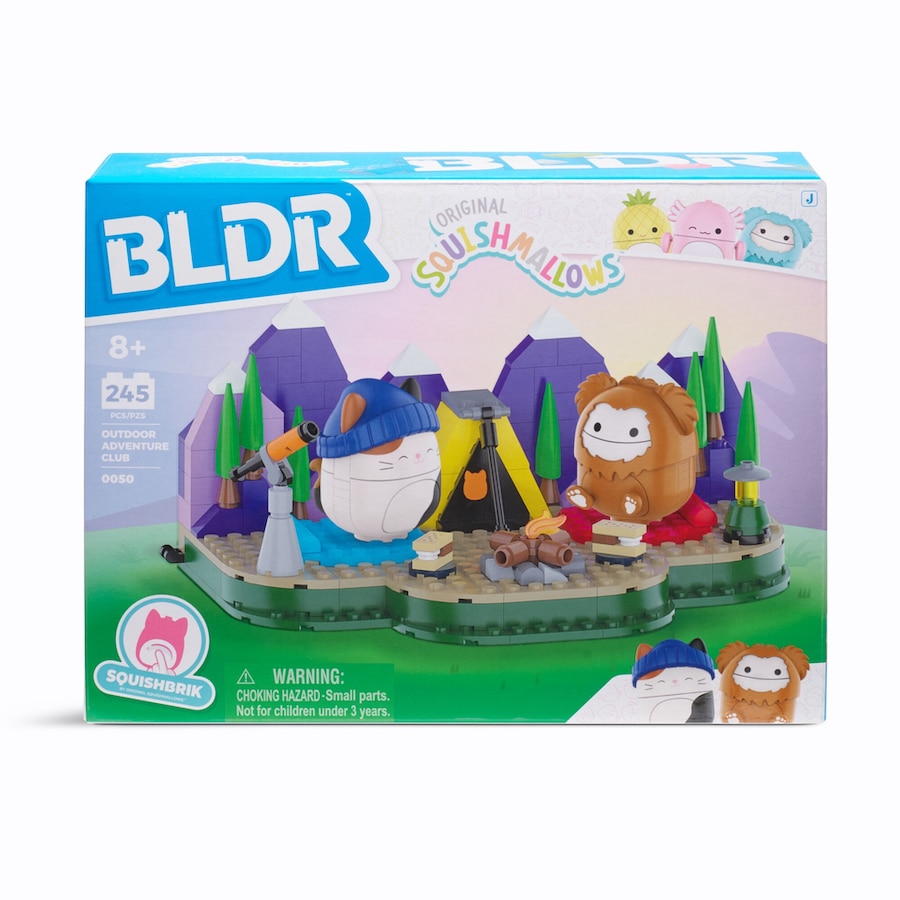 Squishmallows BLDR Outdoor Adventure Club Building Set