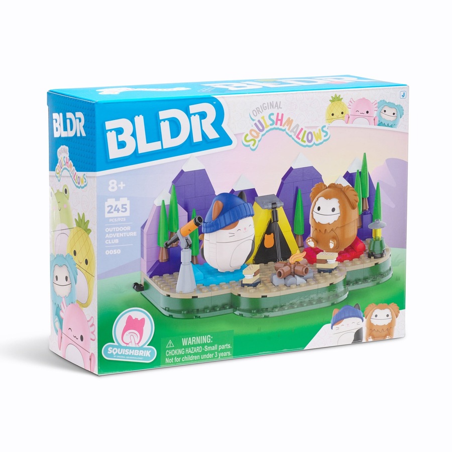 Squishmallows BLDR Outdoor Adventure Club Building Set