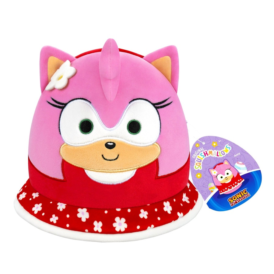 Squishmallows Easter Sonic the Hedgehog Amy Rose Flower Skirt 8 inch Plush
