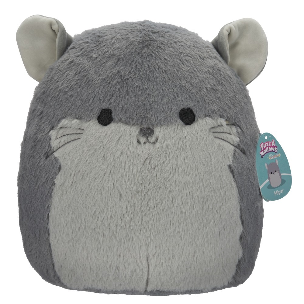 Buy Squishmallows Fuzzamallows Miper the Chinchilla 12 inch Plush ...