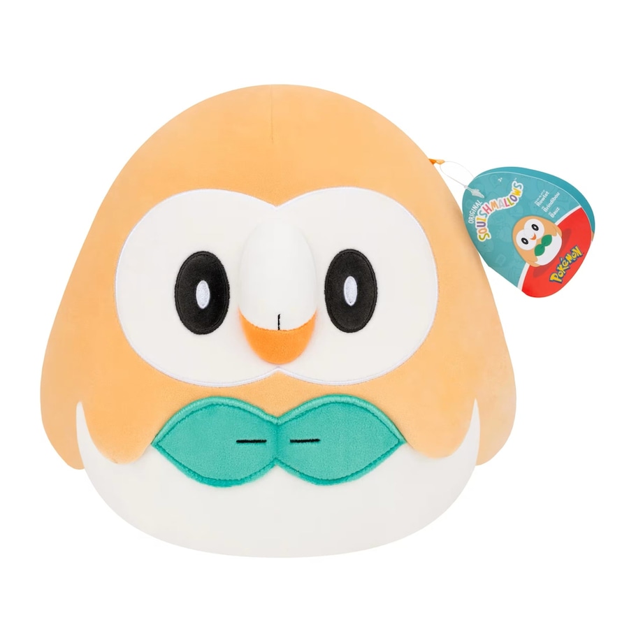 Squishmallows Pokemon Rowlet 10 inch Plush