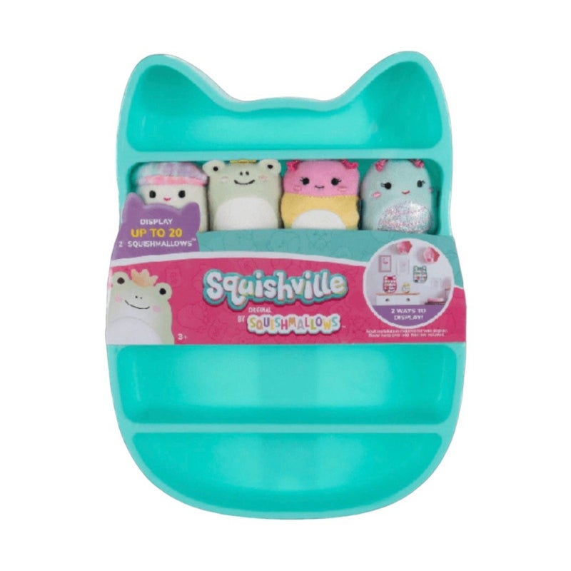 Buy Squishmallows Squishville Play and Display Green Plush Display - MyDeal