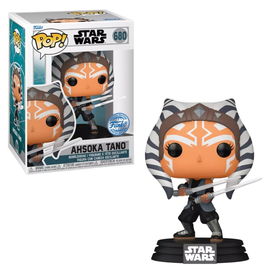 Star Wars Ahsoka TV Ahsoka Tano with Dual Lightsabers Funko POP! Vinyl