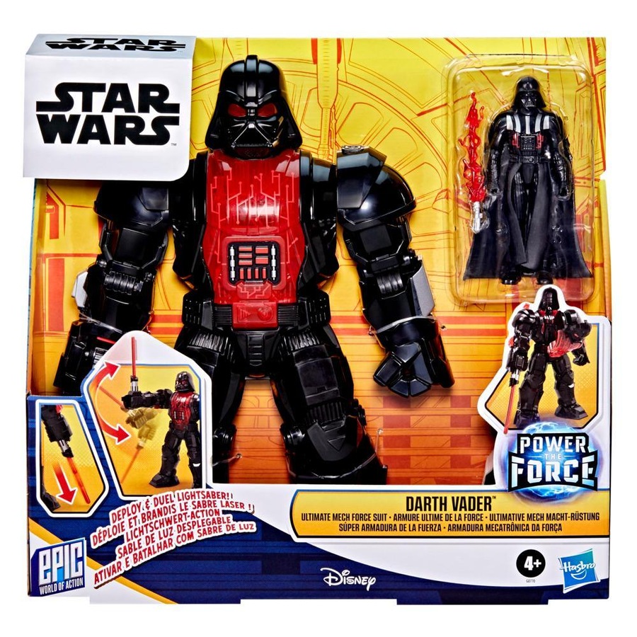 Buy Star Wars epic World of Action Power the Force Darth Vader Ultimate ...