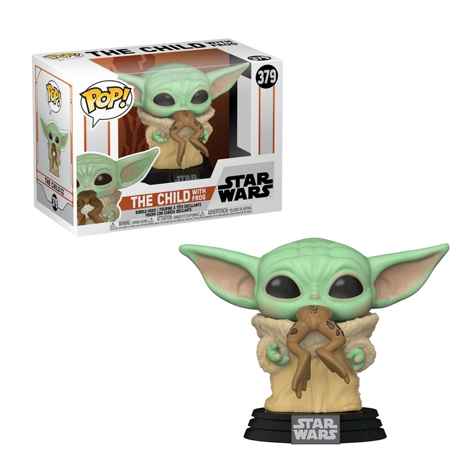 Star Wars The Mandalorian The Child With Frog Funko POP! Vinyl