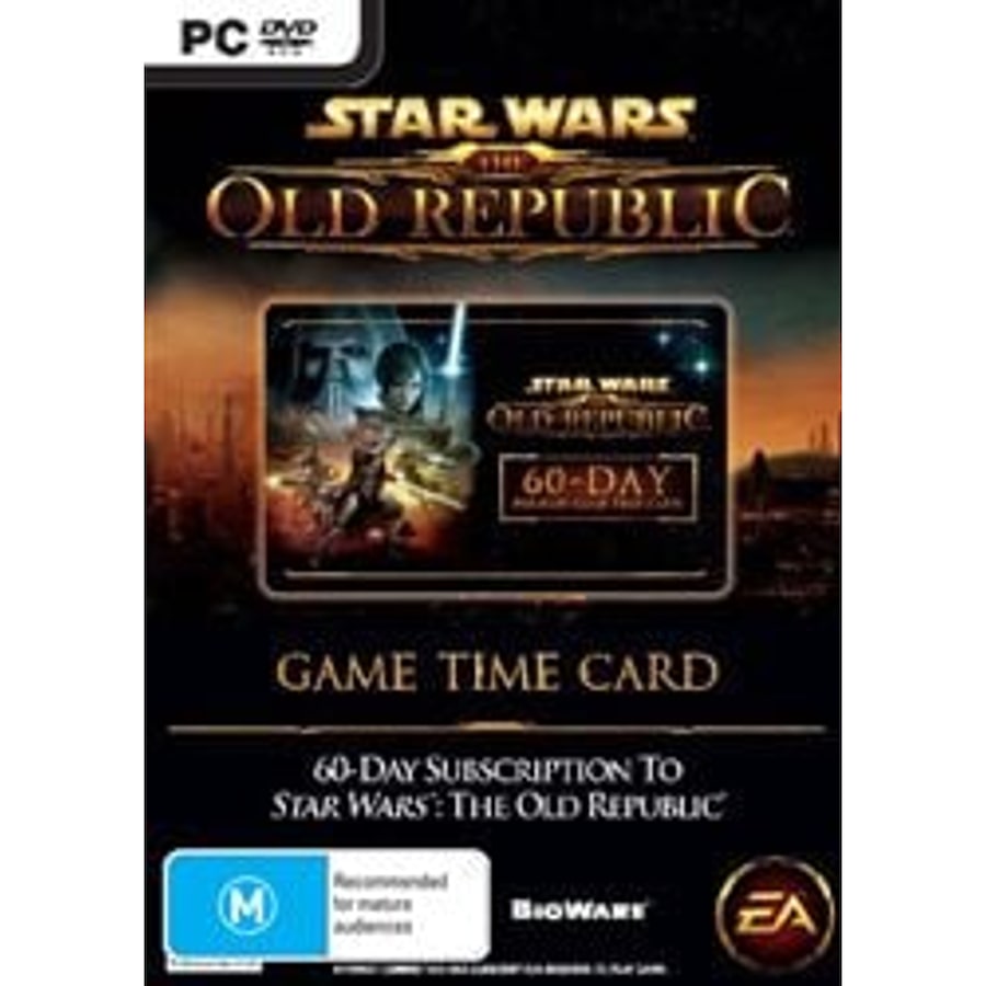 Star Wars: The Old Republic - 60 Day Pre-Paid Game Time Card (PC)