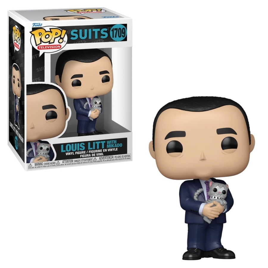 Suits Louis Litt with Mikado Funko POP! Vinyl