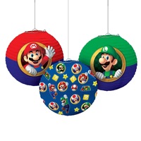 Super Mario Brothers Paper Lanterns