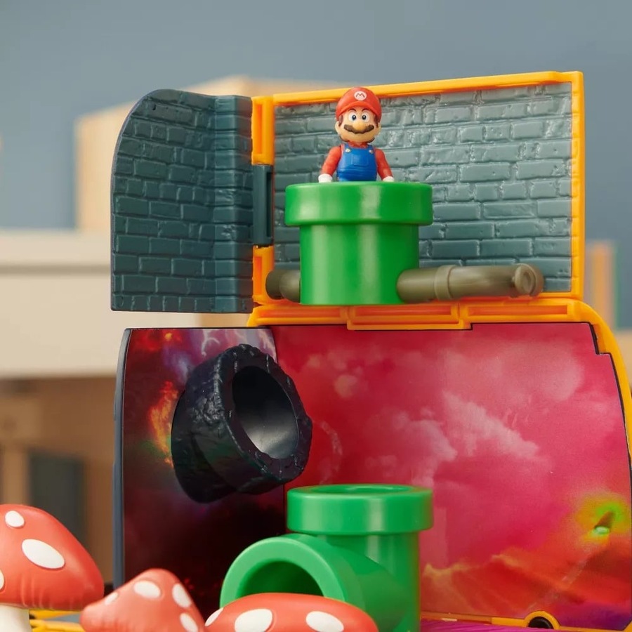 Buy Super Mario Movie Mini World Playset Van - Everyday Rewards Shop