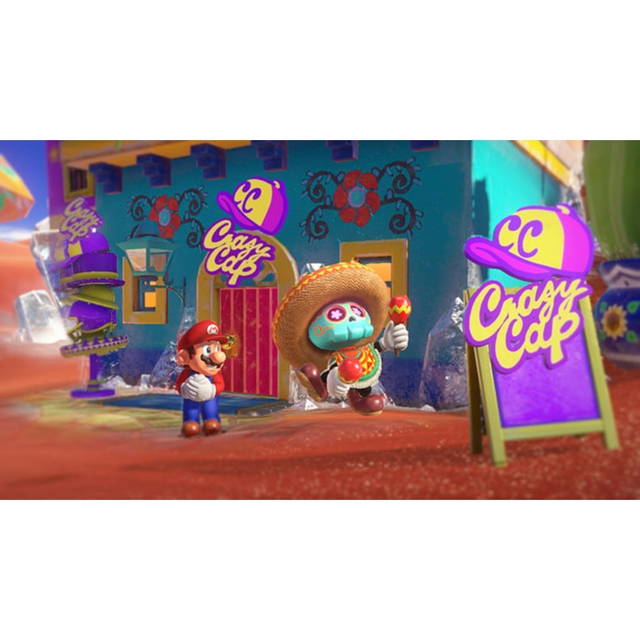 Super Mario Odyssey with Super Mario Party and Mario Kart 8 Deluxe Bundle