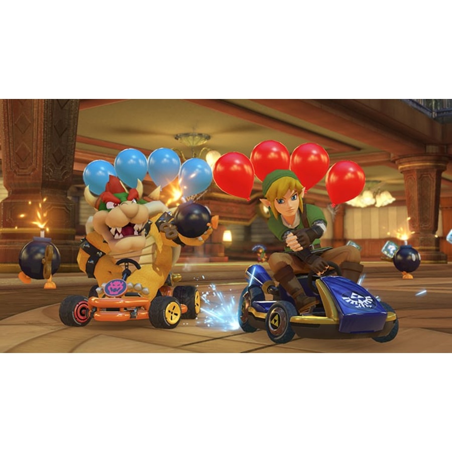 Super Mario Odyssey with Super Mario Party and Mario Kart 8 Deluxe Bundle