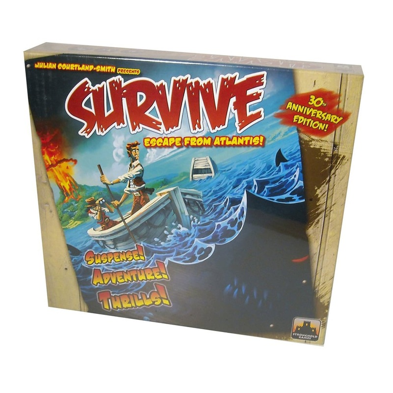 Buy Survive Escape From Atlantis 30th Anniversary Board Game MyDeal