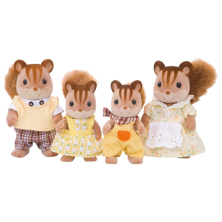Sylvanian Families Walnut Squirrel Family