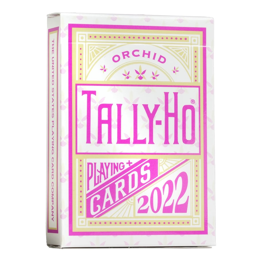 Tally-Ho Orchid Playing Cards