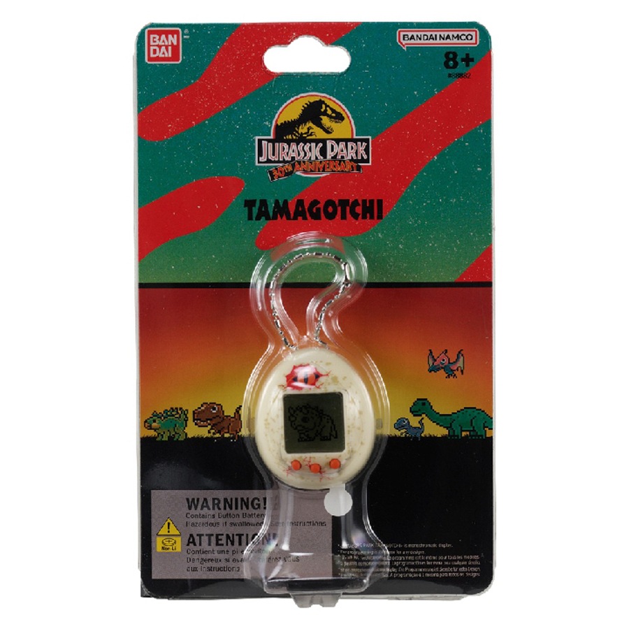 Tamagotchi Jurassic Park 30th Anniversary X Tamagotchi Dinosaur Egg