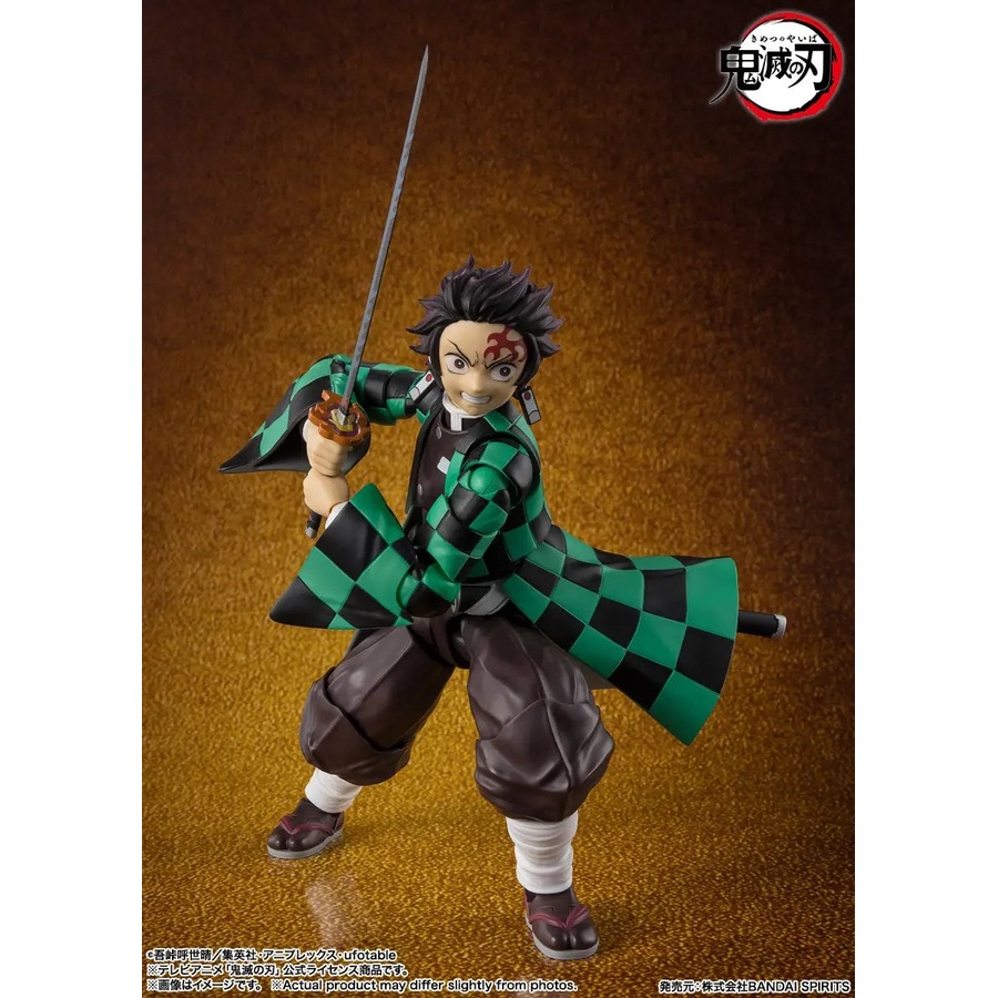 Tamashii Nations S.H.Figuarts Demon Slayer: Kimetsu no Yaiba Tanjiro Kamado The Final Battle in the Infinity Castle Figure
