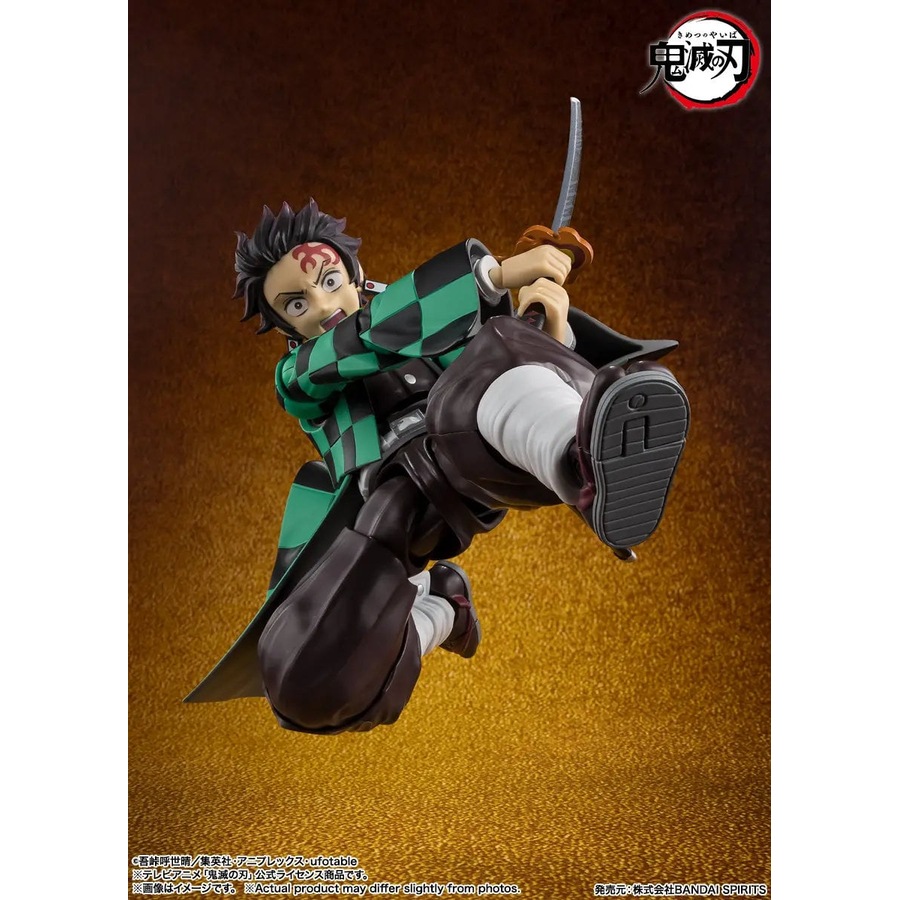 Tamashii Nations S.H.Figuarts Demon Slayer: Kimetsu no Yaiba Tanjiro Kamado The Final Battle in the Infinity Castle Figure