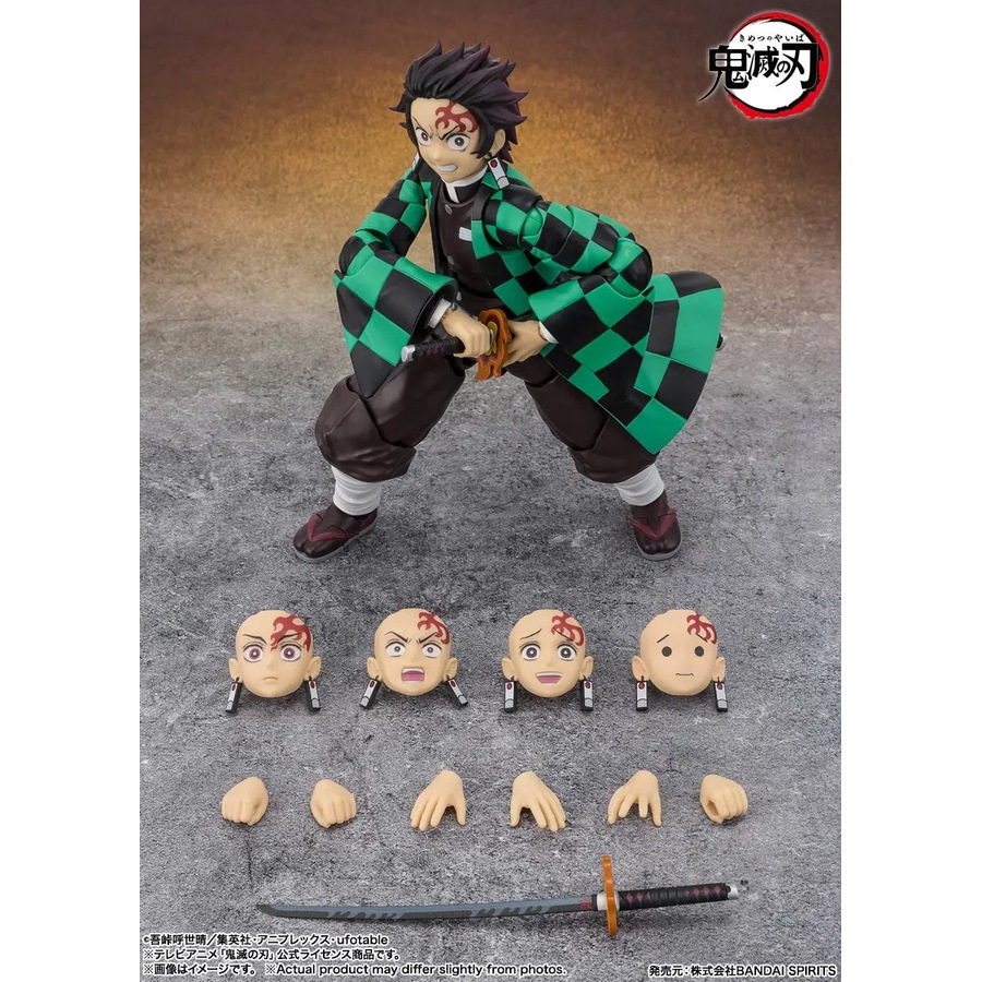Tamashii Nations S.H.Figuarts Demon Slayer: Kimetsu no Yaiba Tanjiro Kamado The Final Battle in the Infinity Castle Figure