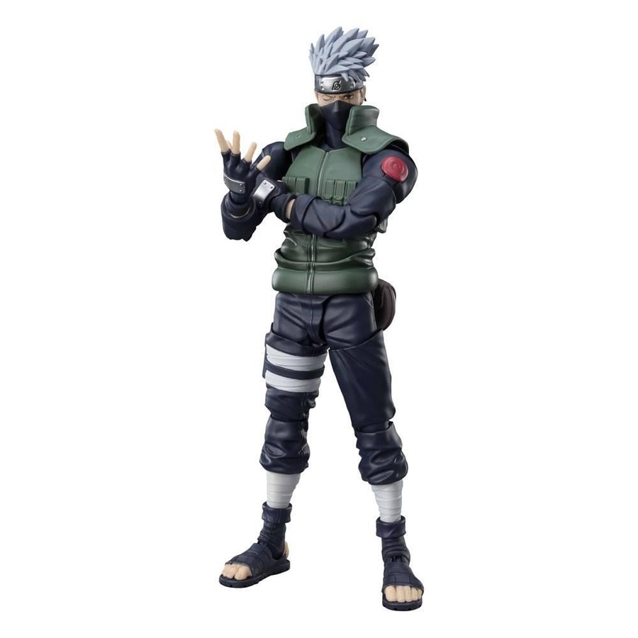 Tamashii Nations S.H.Figuarts Naruto Shippuden Kakashi Hatake Famed Sharingan Hero Figure