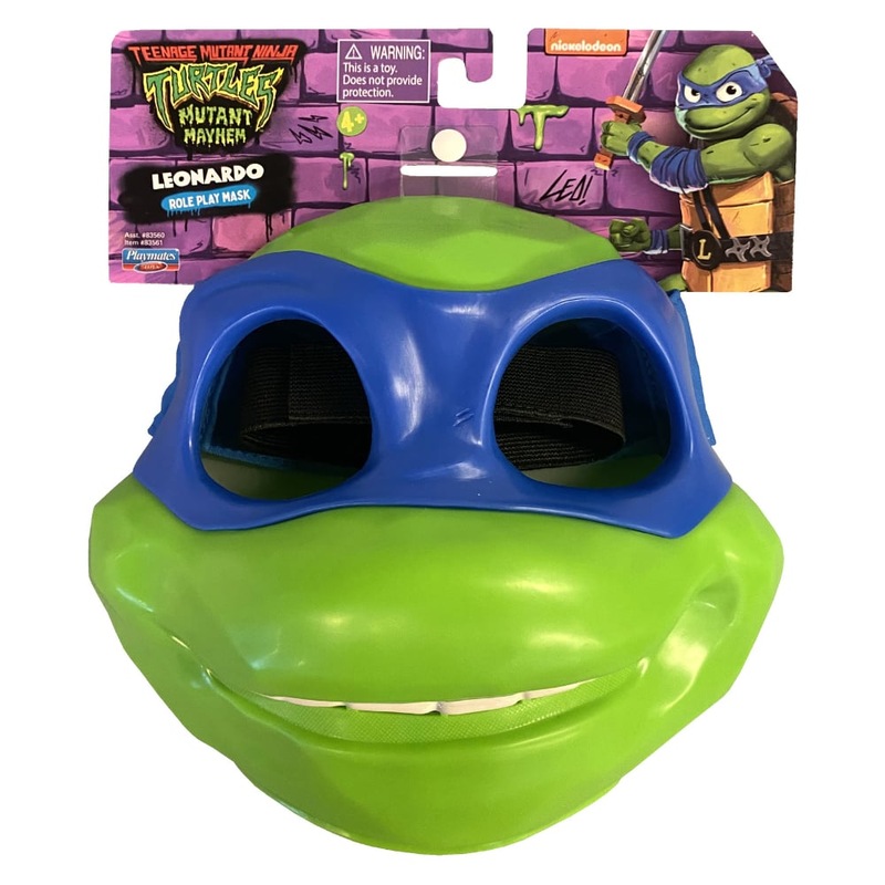 Buy Teenage Mutant Ninja Turtles Mutant Mayhem Role Play Mask Leonardo ...