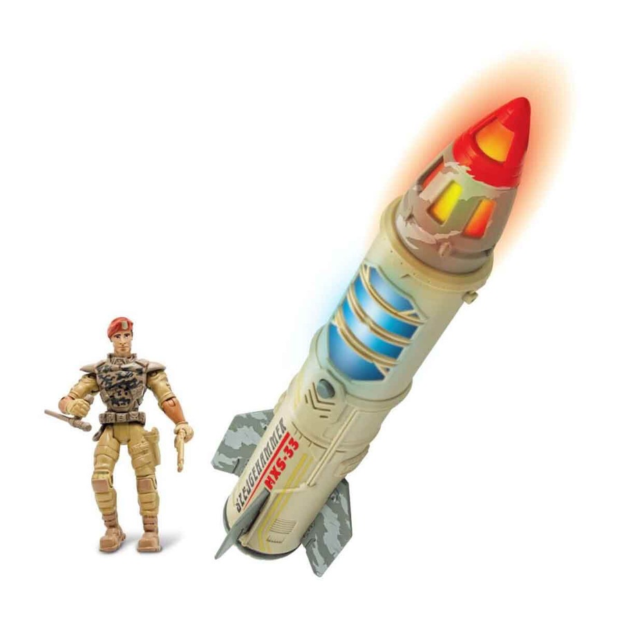 The Corps High Altitude Light and Sound SLEDGEHAMMER NXS-33 Rocket and Shark Action Figure