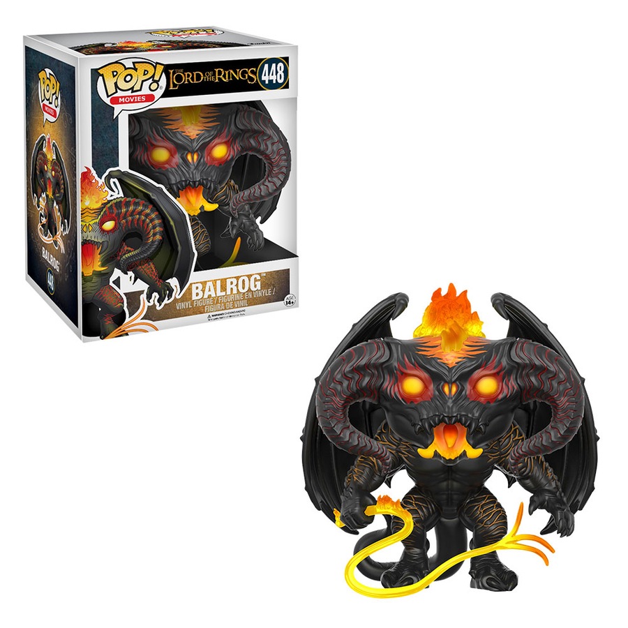 The Lord of the Rings Balrog Super Sized 6 inch Funko POP! Vinyl
