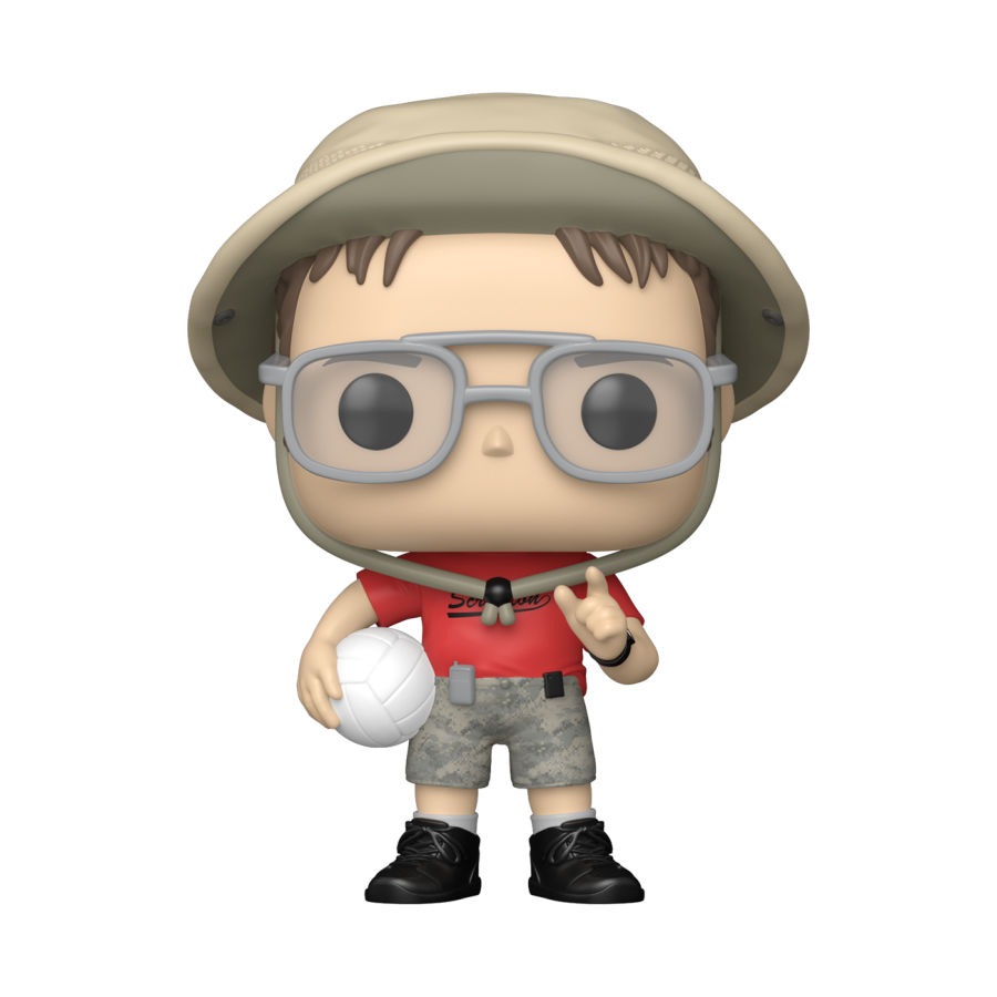 The Office Dwight Schrute With Volleyball Funko POP! Vinyl