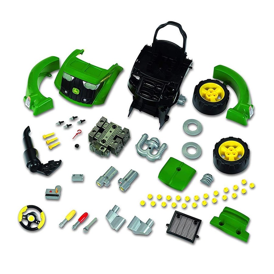 Theo Klein John Deere Kids Mechanic Tractor Engine
