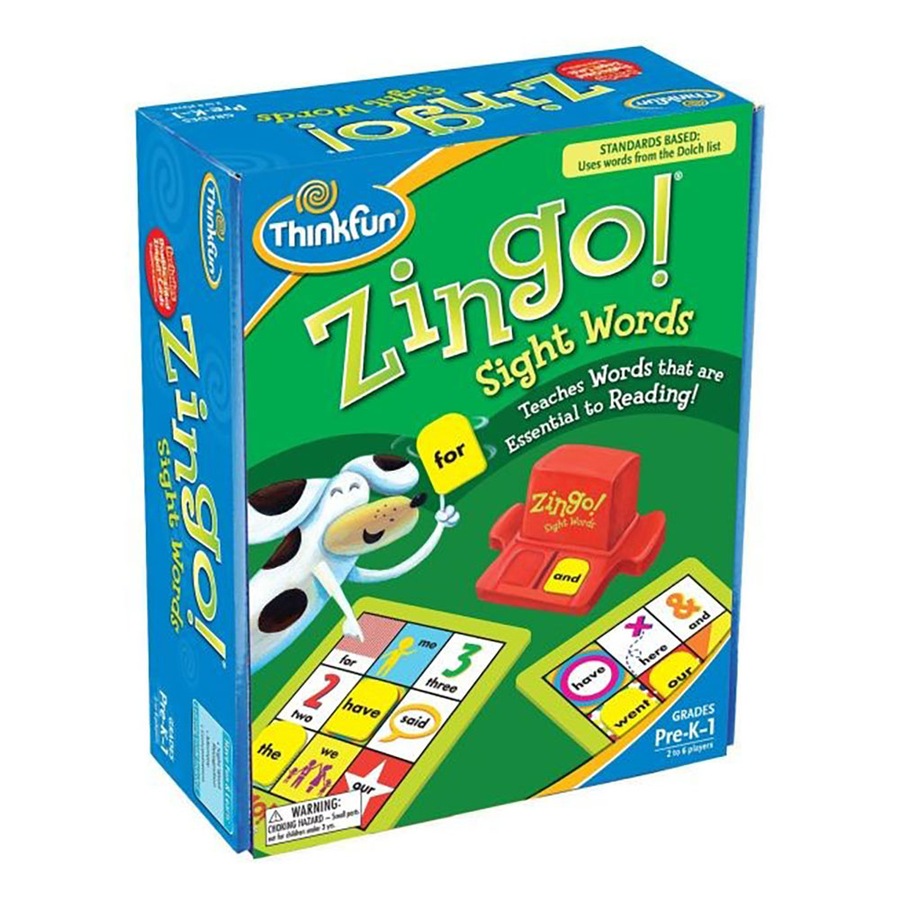 Buy Thinkfun Zingo Sight Words Card Game - Everyday Rewards Shop