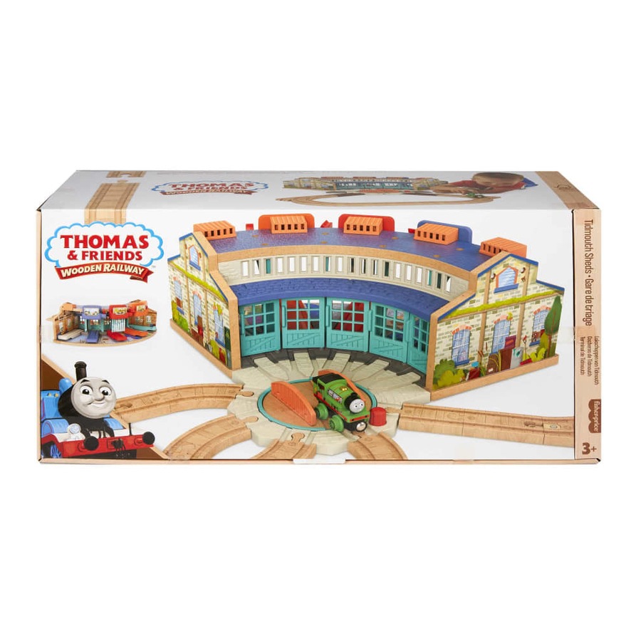 Thomas and Friends Wooden Railway Tidmouth Sheds Starter Train Set