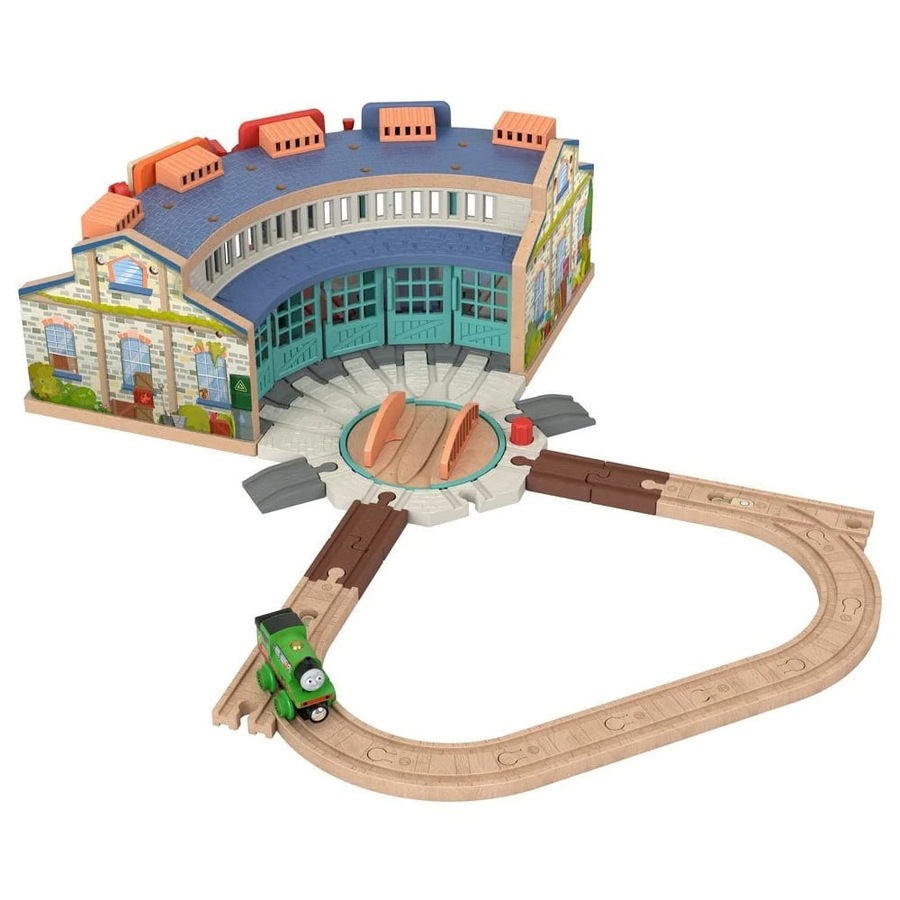 Thomas and Friends Wooden Railway Tidmouth Sheds Starter Train Set