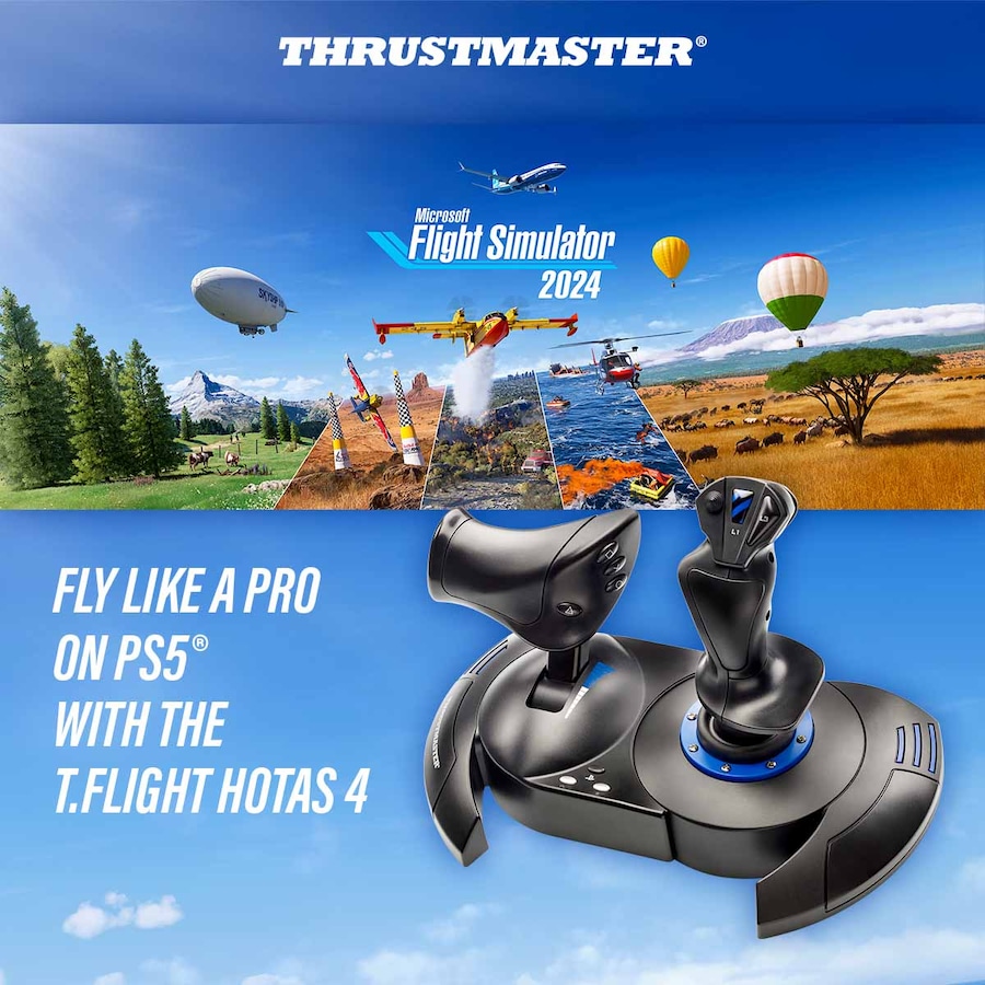 Thrustmaster T.Flight HOTAS 4 for PS5, PS4, PC